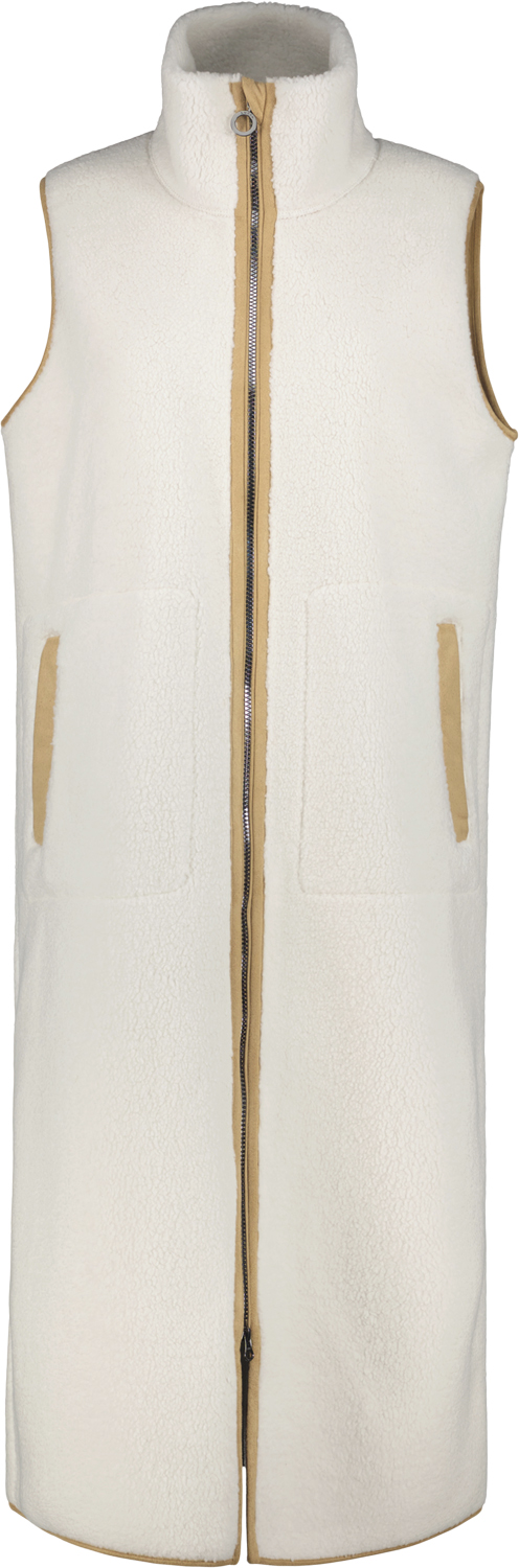 Se Luhta Vest Kvinde Natural White Veste Str 40 - hos Magasin ved Magasin