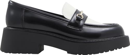 Aldo Grundgens Kvinde White/black Loafers Str 39 - hos Magasin