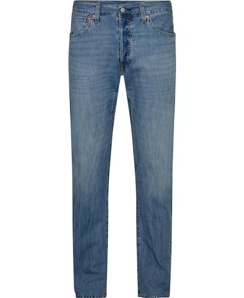 Levi's 501 Levisoriginal Smooth Cruis Mand Blå Jeans Straight Fit Str W36 / L32 - hos Magasin