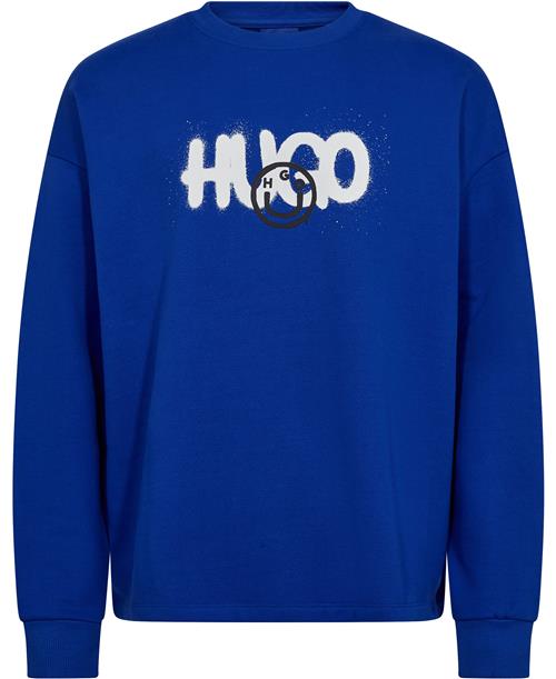 Se HUGO Nimaylong Mand 493 Sweatshirts Str S - hos Magasin ved Magasin