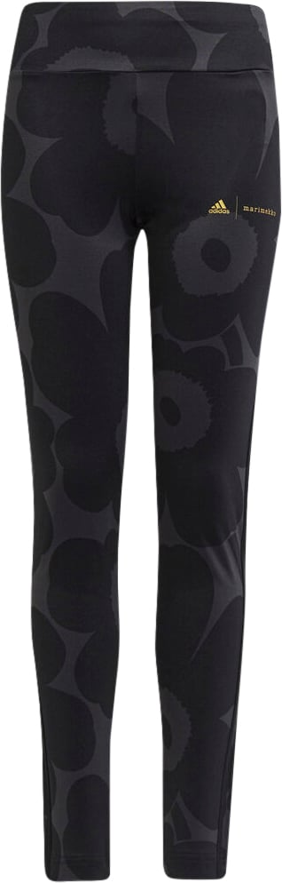 adidas Marimekko Primegreen Aeroready Training 3ipes Floral Tights 128 - Tights Polyester hos Magasin