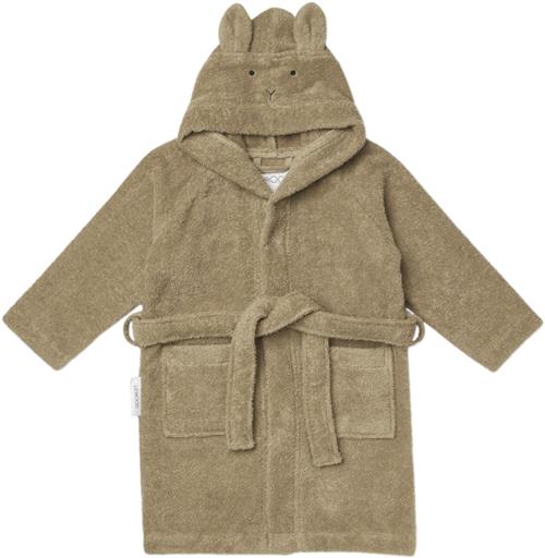 Se Liewood Lily Bathrobe Str 5-6y - Rabbit Oat Morgenkåber hos Magasin ved Magasin