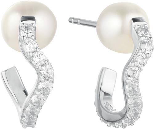 Sif Jakobs Jewellery Ponza Creolo Medio Earrings ONE SIZE - Creoler hos Magasin