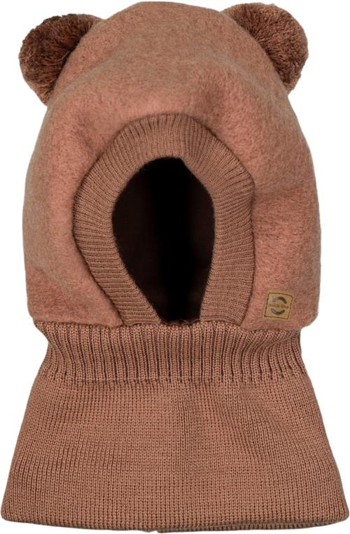 Mikk-Line Airwool Balaclava w Knit 86/92Y - Elefanthuer Uld hos Magasin