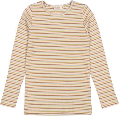 MarMar Copenhagen Tani Str 4Y/104 - Autumn Stripe Mix Langærmede T-shirts hos Magasin