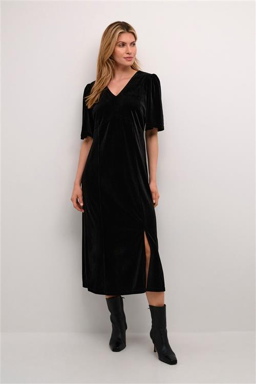 Cream Crpativa Dress Kim fit Kvinde Pitch Black Maxi Kjoler Str 40 - hos Magasin