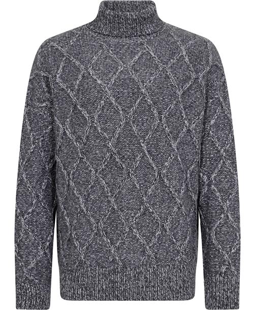 Se BOSS Cestupendo Mand Medium Grey Turtlenecks Str M - hos Magasin ved Magasin