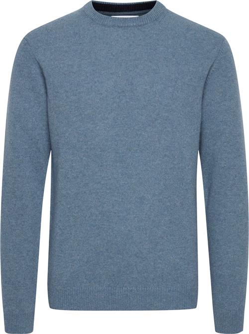 Casual Friday Cfkarl Crew Neck Bounty Knit Mand True Navy Melange Cardigans Regular Fit Str M - hos Magasin