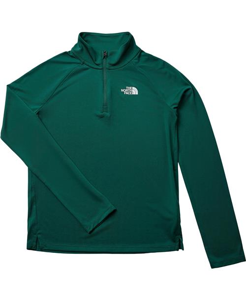 The North Face Teen Never Stop 1/4 ZIP Evergreen Str XXL - Evergreen Bluser hos Magasin