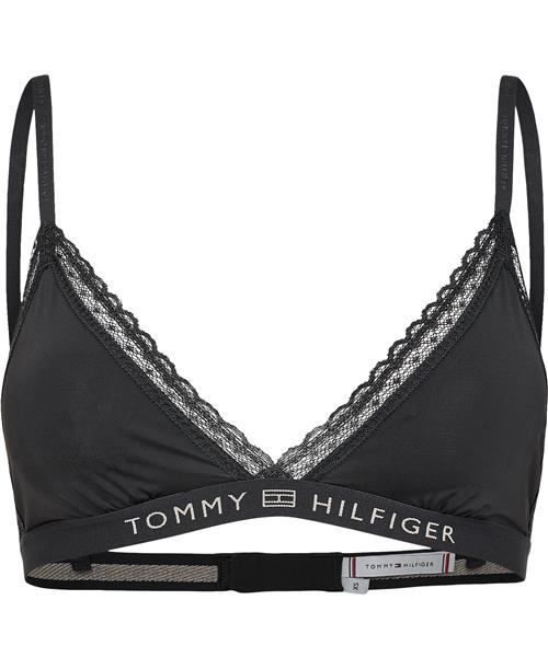 Tommy Hilfiger Unlined Triangle Bh'er Uden Bøjle Str S - Nylon hos Magasin