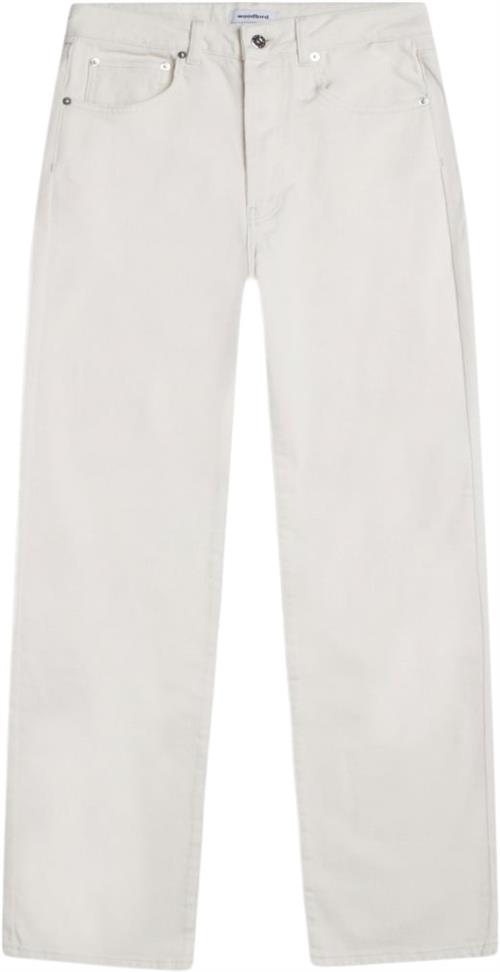 Se Woodbird Maria Off White Jeans Kvinde Off White Straight Jeans Str 28 / 33 - Bomuld hos Magasin ved Magasin