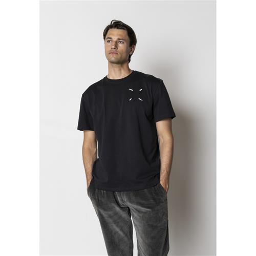 Clean Cut Copenhagen Clean Organic Tshirt Mand Black Kortærmede T-shirts Str S - Bomuld hos Magasin