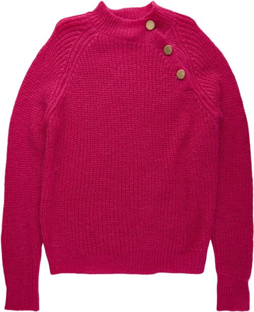 Soft Gallery Sgkiki Knit Pullover Str 5y - Pink Peacock Strik Polyester hos Magasin