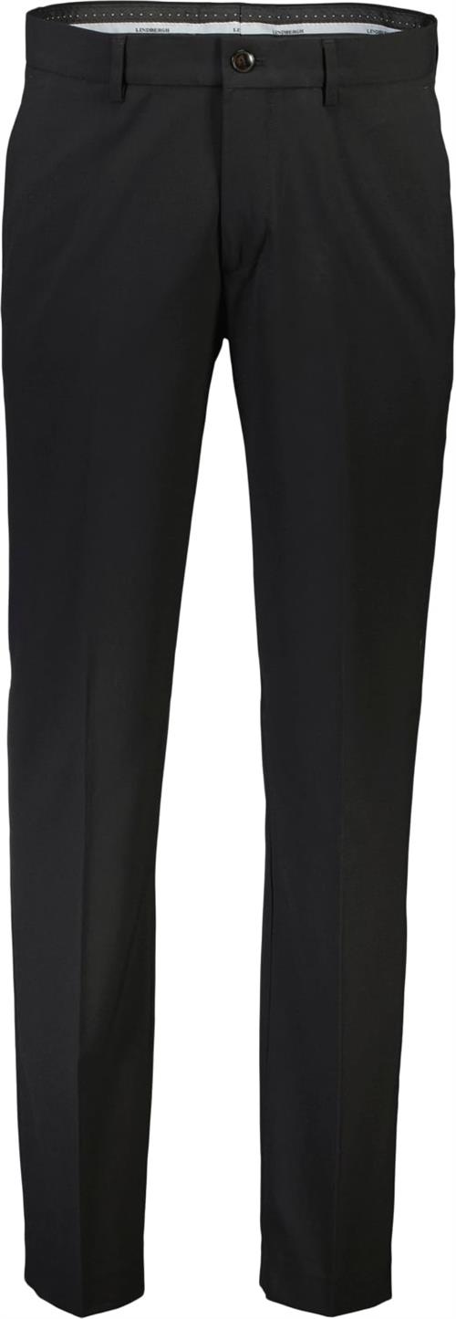 Lindbergh Superflex Pants Mand Sort Habitbukser Str 46 - hos Magasin