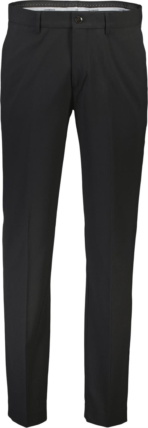 Se Lindbergh Superflex Pants Mand Sort Habitbukser Str 50 - hos Magasin ved Magasin