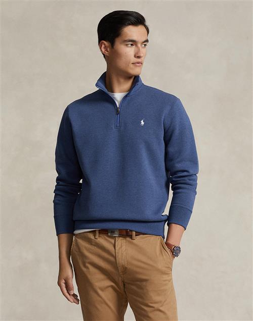 Polo Ralph Lauren 30/1 Double KNT Cvclsl-sws Mand Derby Blue Heather Sweatshirts Str S - hos Magasin