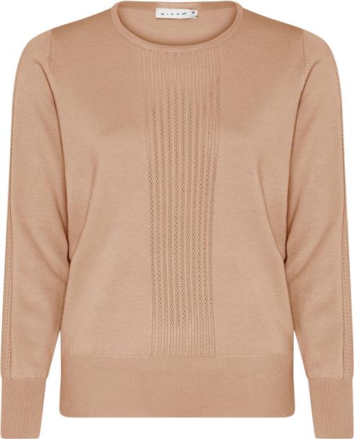 Se Micha Bbjumper_BB Autumn Viscoseknit Kvinde D.Nougat Sweaters Str XXL - hos Magasin ved Magasin