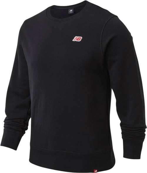 New Balance Smallnbpackcrew Mand Nightwatch Green Sweatshirts Str S - Bomuld hos Magasin