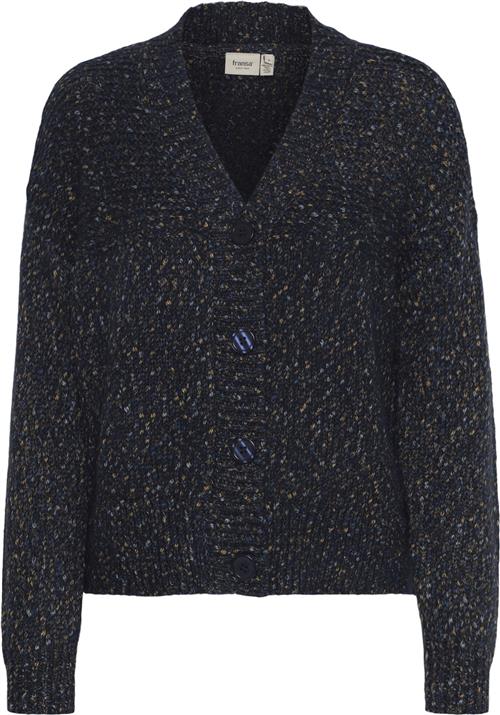 Se Fransa Frspotta CAR 2 Kvinde Navy Blazer Mix Cardigans Regular Fit Str XL - hos Magasin ved Magasin