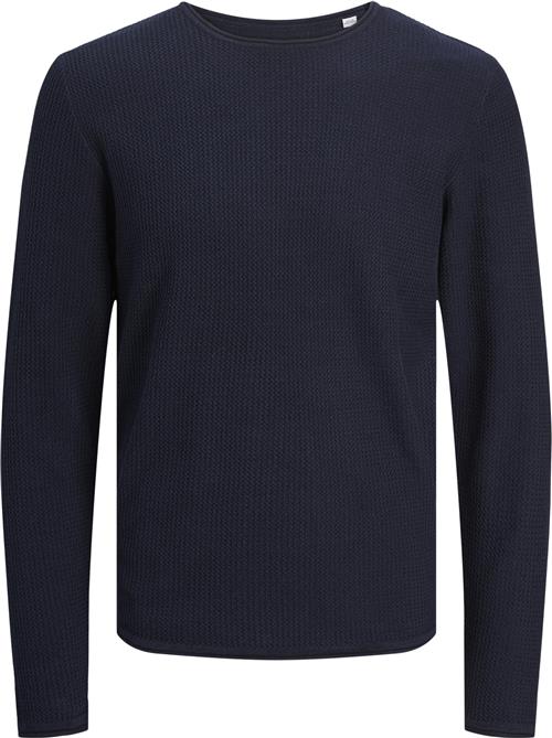 Jack & Jones Jjecooper Knit Crew Neck Noos Mand Mood Indigo Sweaters Str M - hos Magasin