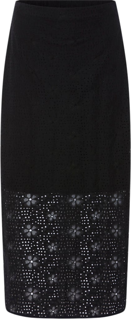 Rue de Femme Nova Skirt RdF Kvinde Black Midi Nederdele Str XS - hos Magasin