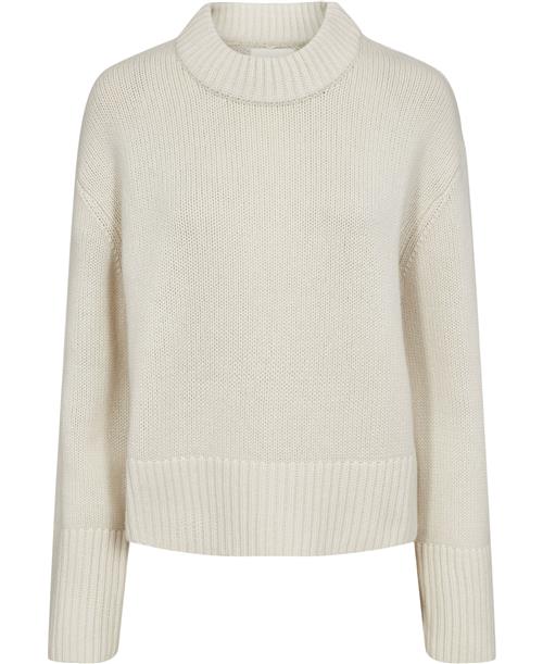 Lisa Yang Sony Sweater Cream Size 1 Kvinde Cream Sweaters Str S/M - hos Magasin