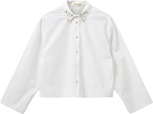 Sofie Schnoor Shirt Kvinde Brilliant White Langærmede Skjorter Str 34 - hos Magasin