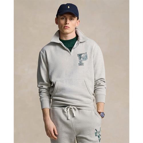 Polo Ralph Lauren Seasonal Fleecelsl-sws Mand Lt Vintage Hthr Sweatshirts Str S - hos Magasin