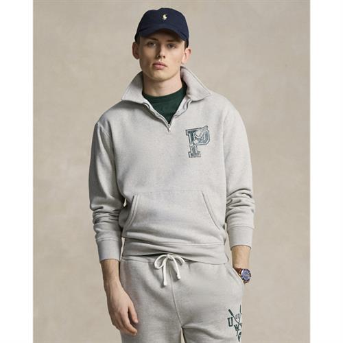 Polo Ralph Lauren Seasonal Fleecelsl-sws Mand Lt Vintage Hthr Sweatshirts Str XL - hos Magasin