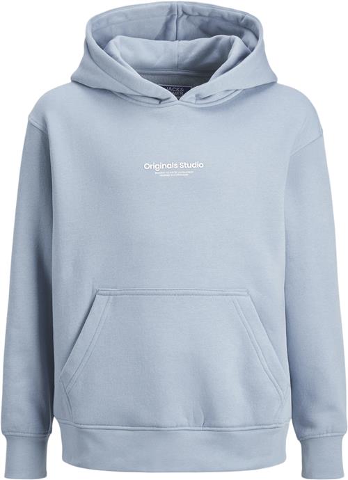 Se Jack & Jones Jorvesterbro Sweat Hood Noos JNR Str 128 Drenge - Mountain Spring/loose Sweatshirts hos Magasin ved Magasin