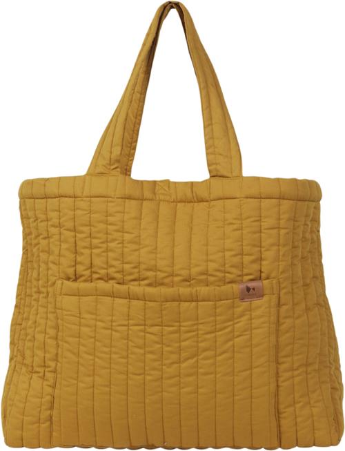 Fabelab Quilted Tote bag Ochre - Ochre Pusletasker & -Tilbehør Bomuld hos Magasin