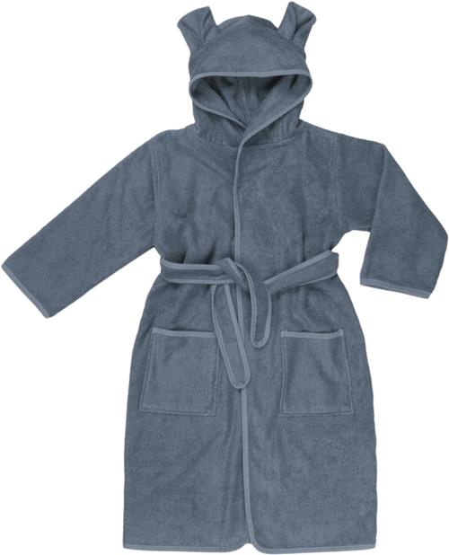 Fabelab Bathrobe Junior - Bear - Blue Spruce Str Wear 5-7Y - Blue Spruce Morgenkåber hos Magasin