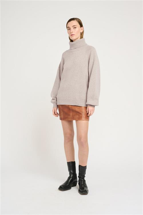 Se Gestuz Manzigz Wool Rollneck Noos Kvinde String Melange Sweaters Str S - hos Magasin ved Magasin