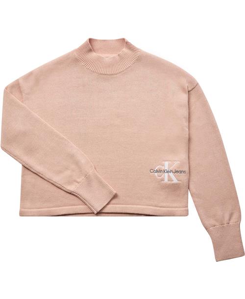 Se Calvin Klein Monogram OFF Placed Sweater Str 14 år - Tfc Sweatshirts hos Magasin ved Magasin