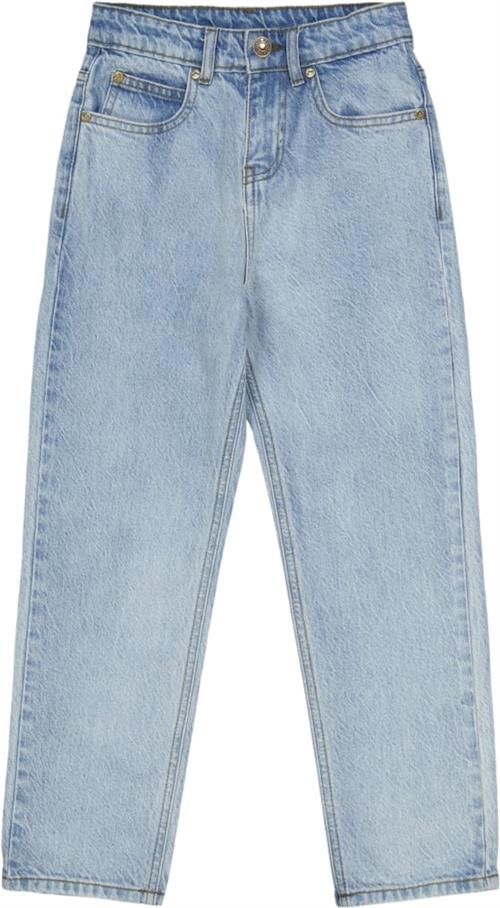 The New Tnre:Turn Loose Fit Jeans Str 146-152 cm/11-12 år Unisex - Blå Jeans Bomuld hos Magasin