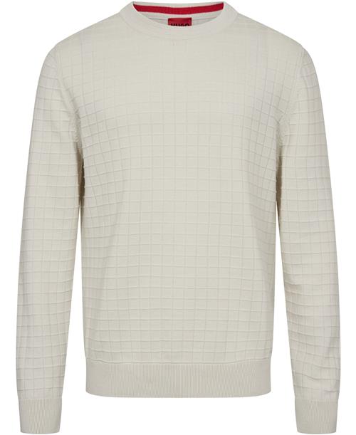 HUGO Scoult Kvinde Natural Sweaters Str XL - hos Magasin