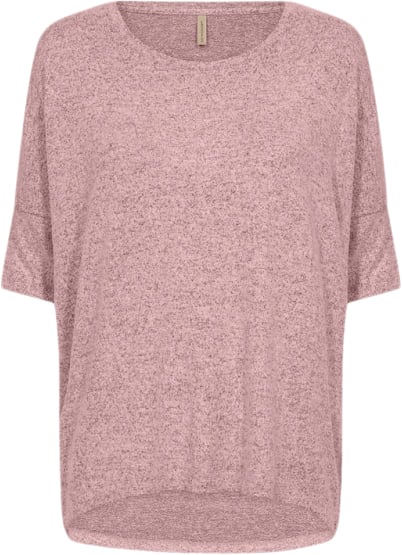 soyaconcept Scbiara 96 Bluse Rosa Kvinde 94210 Rosa Kortærmede Bluser Str L - Polyester hos Magasin