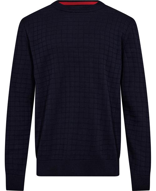 HUGO Scoult Kvinde Navy Sweaters Str L - hos Magasin