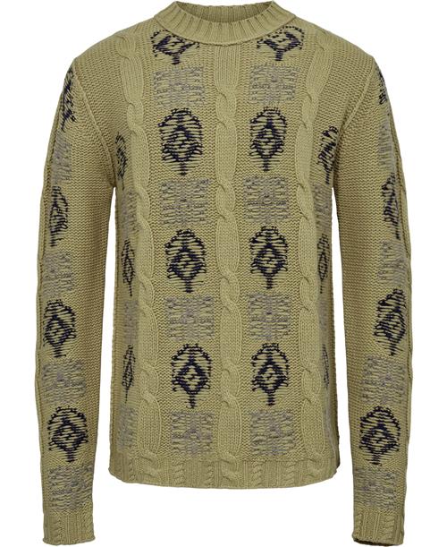 Tiger of Sweden Arnol RWS Mand Green Olive Sweaters Str S - hos Magasin