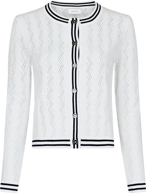 Neo Noir Timona Knit Cardigan Kvinde Off White Cardigans Str 42 - hos Magasin