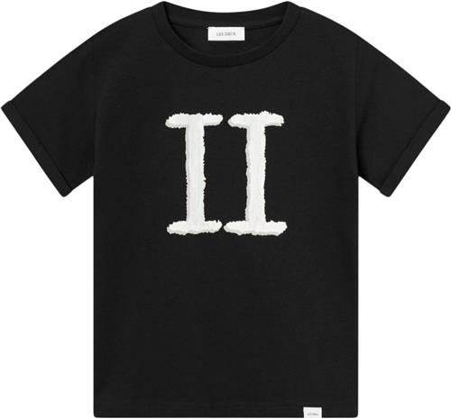 Les Deux Hand Drawn Encore Tshirt Kids Str 134/140 - Black/ivory Kortærmede T-shirts hos Magasin