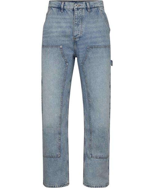 HUGO Carpenter/2 Mand Turquoise/aqua Jeans Str 3232 - hos Magasin