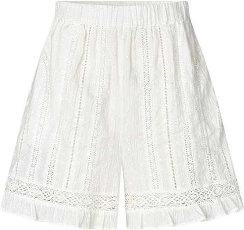 Cras Barberacras Shorts Kvinde White Casual Shorts Str 40 - hos Magasin