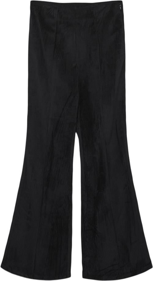 Something New Sndiana HW Flared Pants DSQ Kvinde Black Flare Bukser Str M - hos Magasin