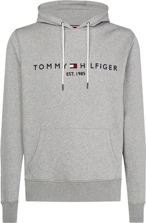 Tommy Hilfiger Core Tommy Logo Hoody Mand Lilla Hoodies Str XL - Bomuld hos Magasin