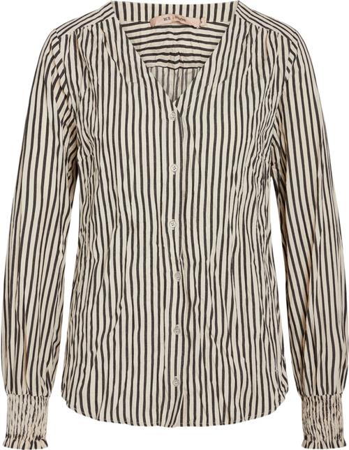 Rue de Femme New Rossa Shirt RdF Kvinde Offwhite Langærmede Skjorter Str XL - hos Magasin