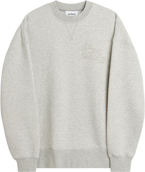 Se Soulland Koda Sweatshirt Mand Grey Melange Sweatshirts Str XL/XXL - Bomuld hos Magasin ved Magasin