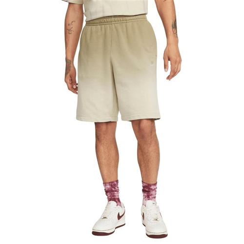 Nike Sportswear French Terry dip Dyed Shorts Mand Khaki/rattan Casual Shorts Str L - Bomuld hos Magasin