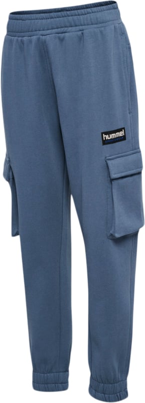 Hummel Hmlallton Cargo Pants Str 9 år / 134 cm - Bering Sea Bukser hos Magasin