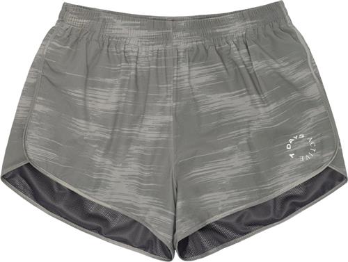 7 Days Active Running Shorts Kvinde 531 Distortion Aop Casual Shorts Str M - hos Magasin